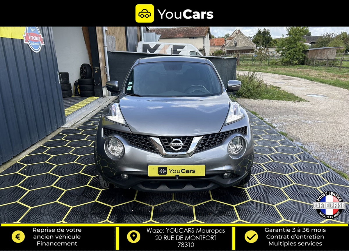 Nissan Juke CONNECTA UK Phase 3 1.5 dCi S&S 110 cv COURROIE DE DIST FAITE - CAMERA DE RECUL - GPS