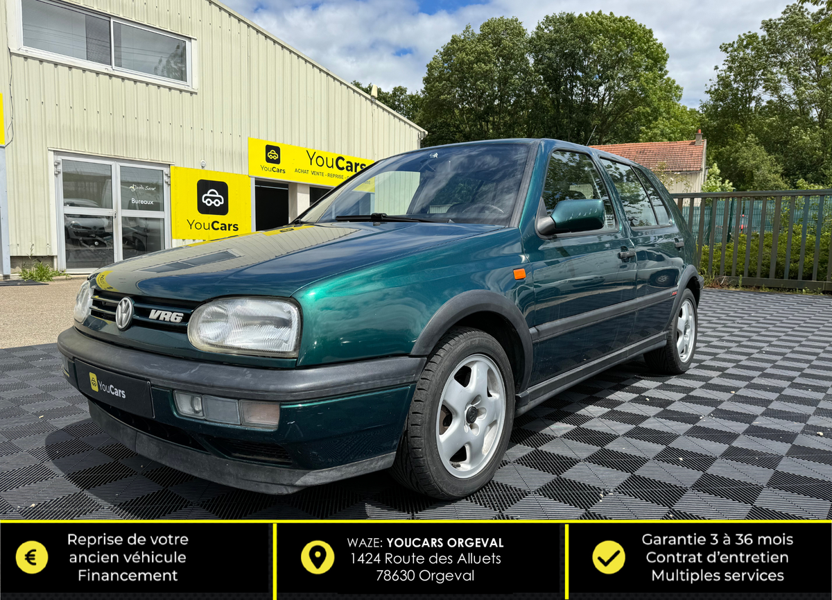 Volkswagen Golf III VR6 Syncro 2.9 i LIGNE AKRAPOVIC 190cv