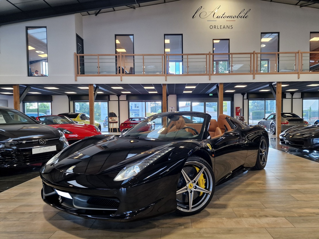 Ferrari 458 Spider V8 4.5 570 Française