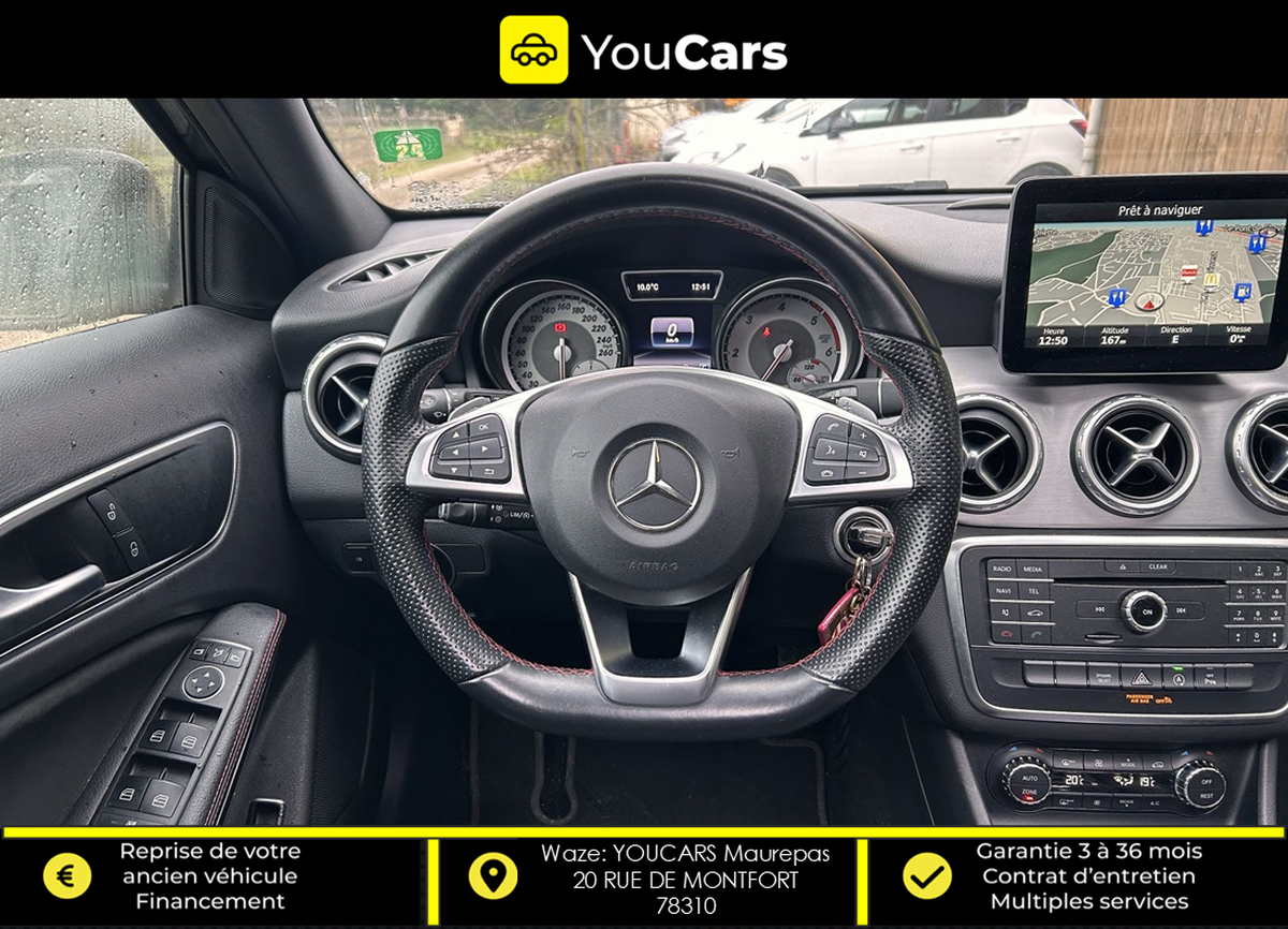 Mercedes-Benz GLA FASCINATION AMG 220 2.1 CDi 7G-DCT 177 cv TOIT OUVRANT - CAMERA DE RECUL