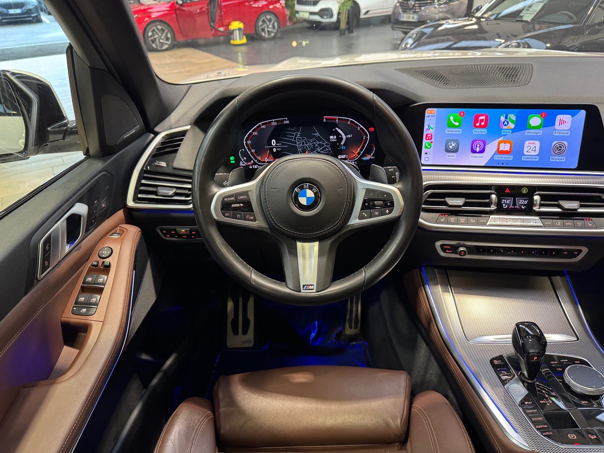 Bmw X5 (G05) PACK M  xDrive 3.0D Steptronic8 265CV TO/UHD/CARPLAY/ATTELAGE ÉLECTRIQUE