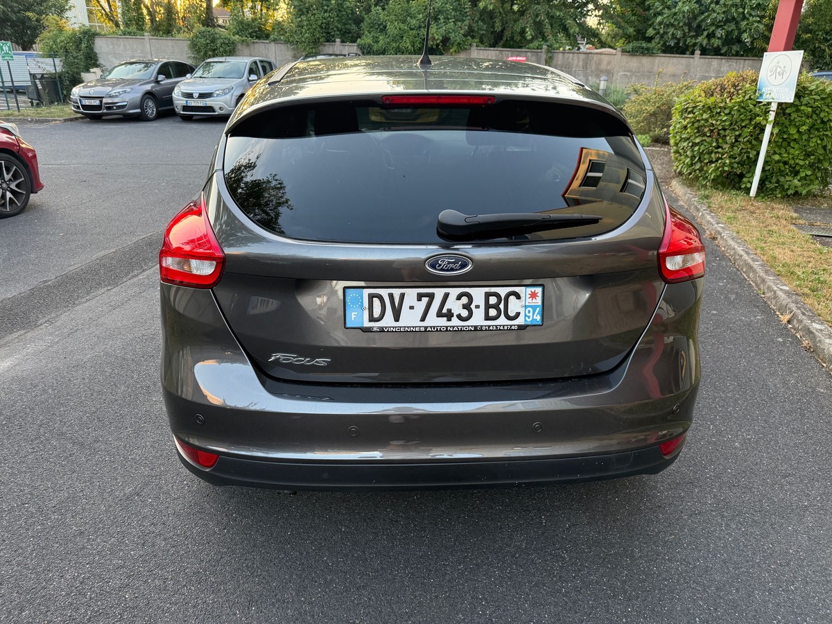 Ford Focus Titanium 1.6 TDCI 115 CV S&S 1er main 4XCBL