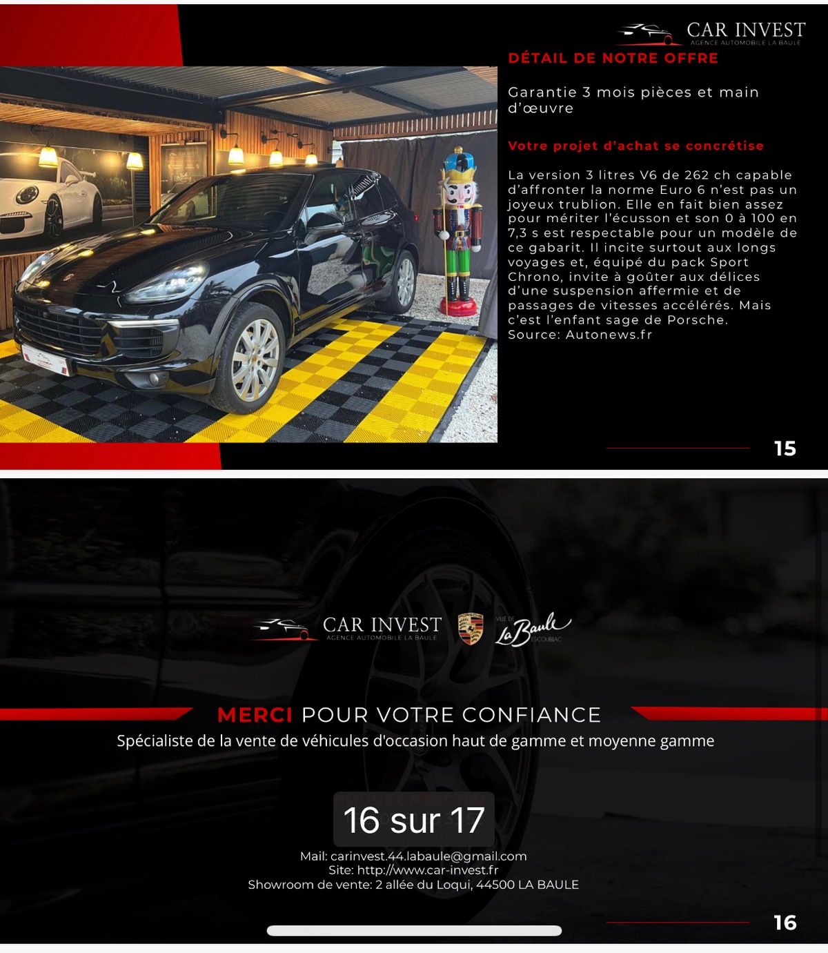 Porsche Cayenne diesel PACK LUXE 44500