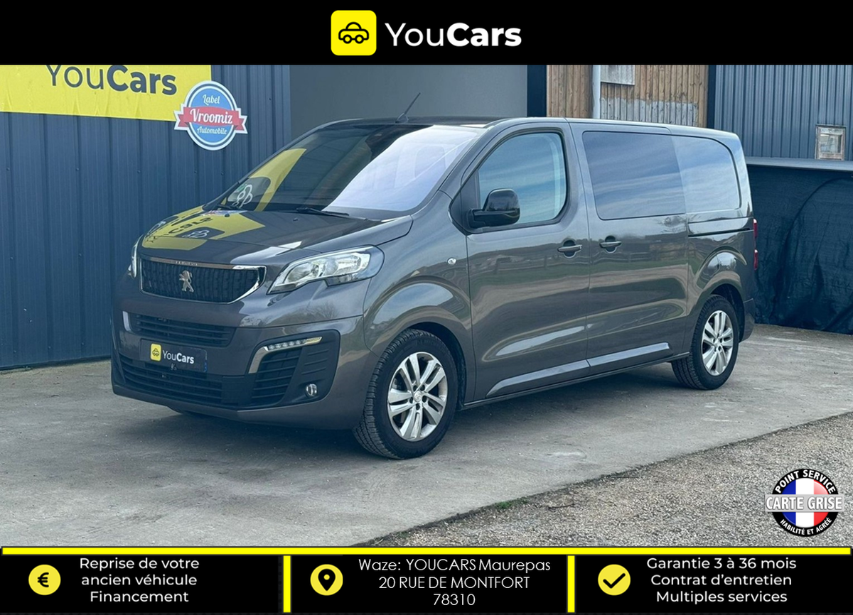 Peugeot Expert Fg III VUL 2.0 EAT8 180 cv CAMERA DE RECUL  - DOUBLE PORTE LATERAL