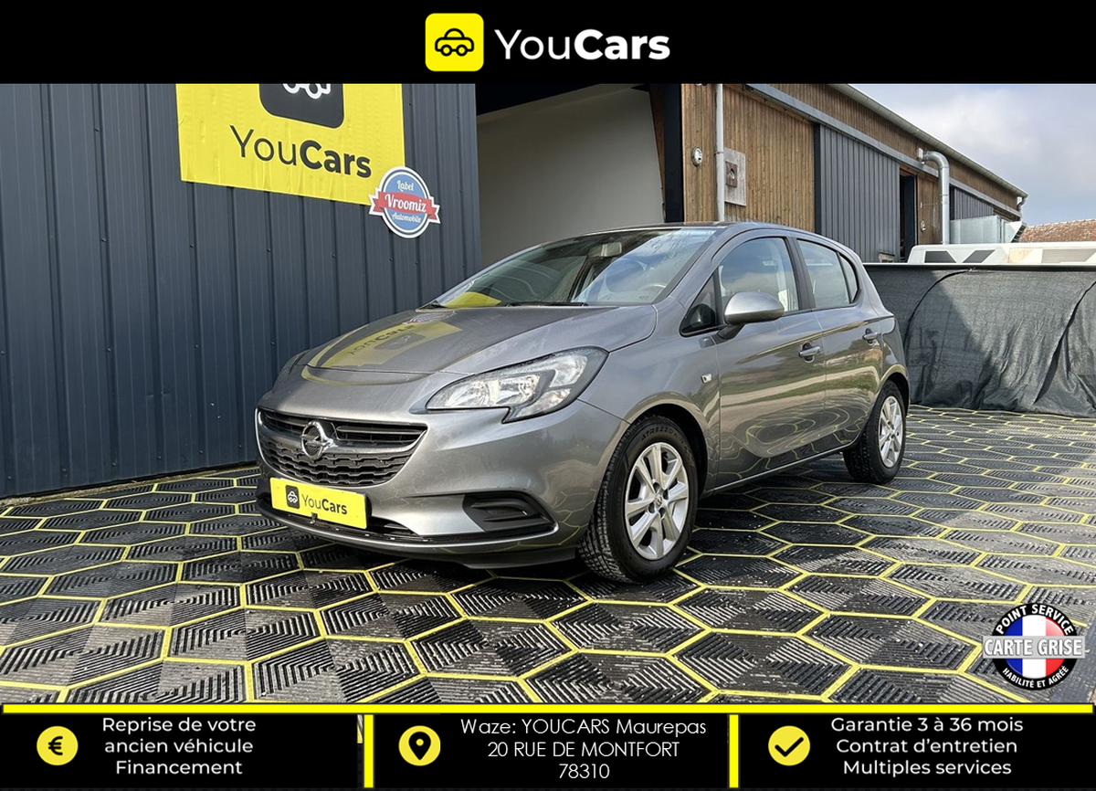 Opel Corsa 5 Portes 1.4 i 90 cv FACTURE D'ENTRETIEN - BLUETOOTH MUSIC