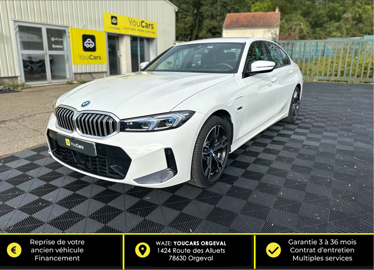 Bmw Série 3 330e xDrive 2.0 292cv PACK M - CAMERA 360 - ATTELAGE - EXTENSION GARANTIE BMW - CARPLAY