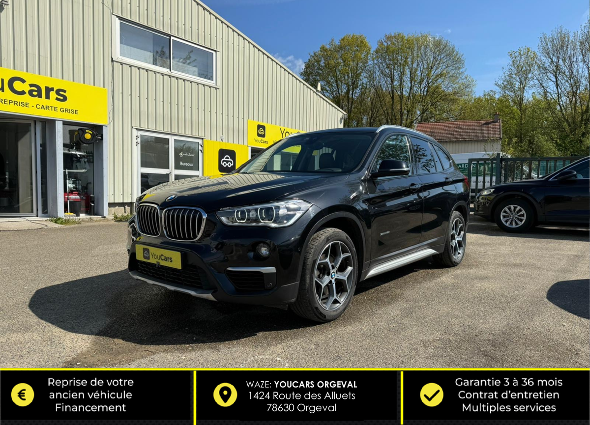 Bmw X1 BMW X1 (F48) X-LINE 18i sDrive 1.5 i 12V DCT7 140 cv Boîte auto