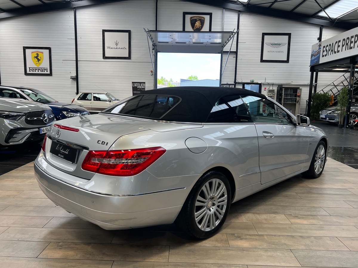 Mercedes-Benz Classe E Cabriolet 220 CDI 170 BLUEEFFICIENCY EXECUTIVE 7G-TRONIC