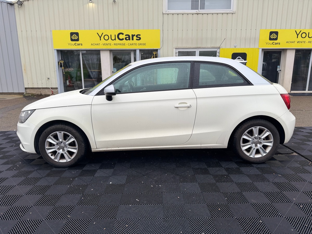 Audi A1 1.6 TDI S-Tronic7 90 cv Boîte auto - AIDE PARKING AR - COURROIE OK - CLIMATISATION AUTO