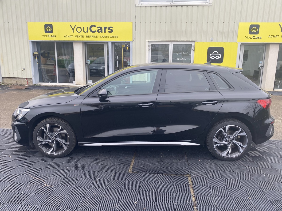 Audi A3 Sportback Sportback 2.0 SLINE 150 cv Boîte auto RIEN A PREVOIR - ENTRETIEN AUDI - CARPLAY