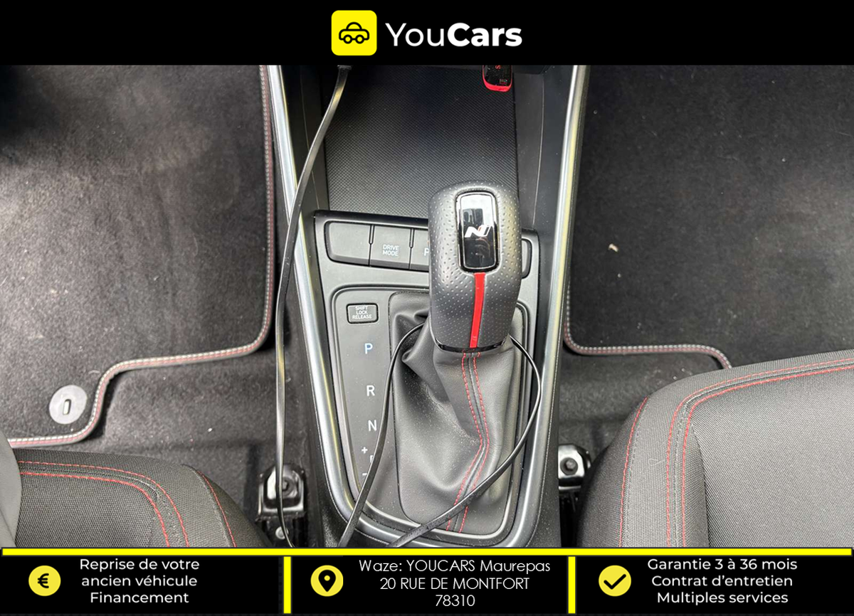 Hyundai i20 III 1.0 T-GDi GPF Mild Hybrid DCT7 100 cv Boîte auto N-LINE ENTRETIEN HYUNDAI