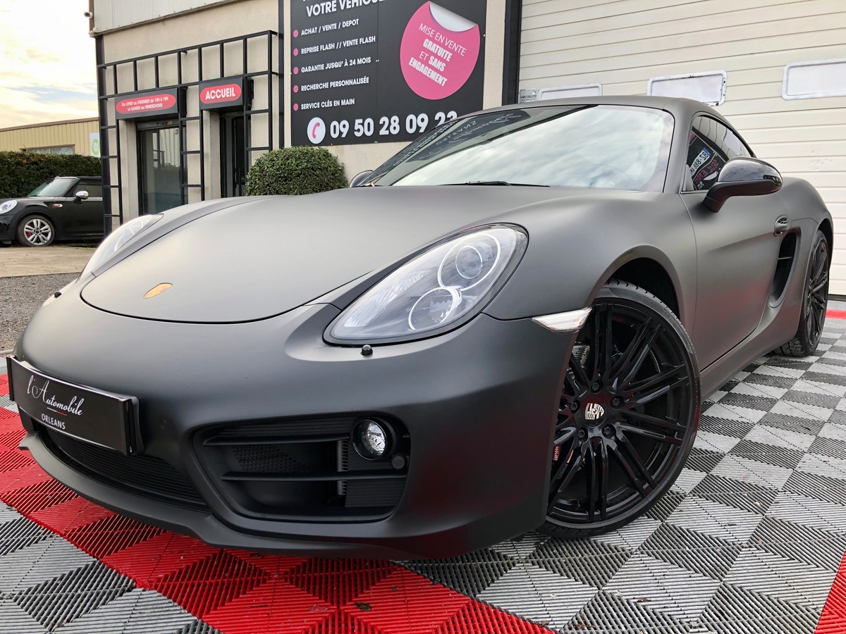 Porsche Cayman 981 275 PDK BLACK EDITION MAT MS M