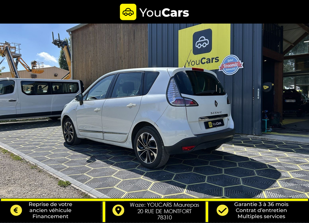 RENAULT Grand Scenic BOSE Phase 2 1.2 TCe 131 cv ENTRETIEN RENAULT - CAMERA DE RECUL - GPS