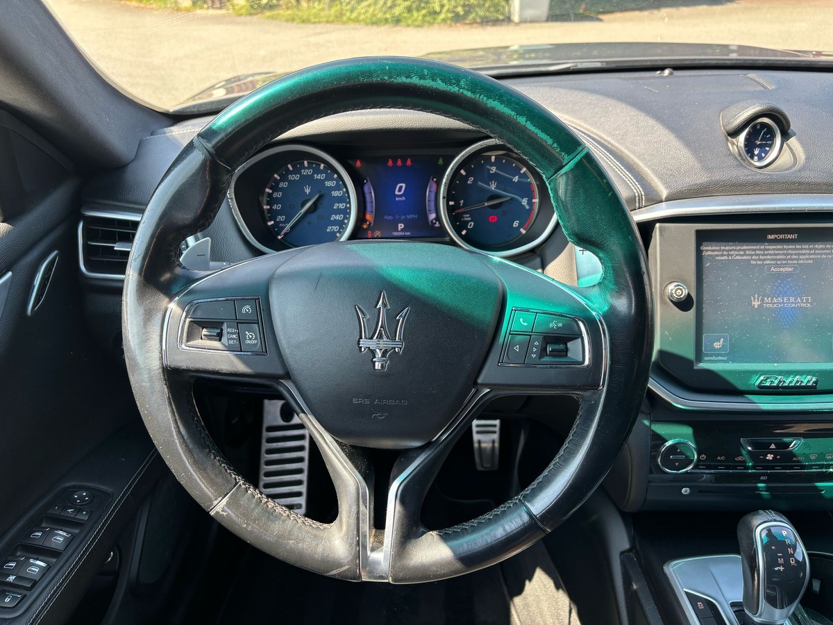 Maserati Ghibli 3.0 V6 275 BVA - Révisée