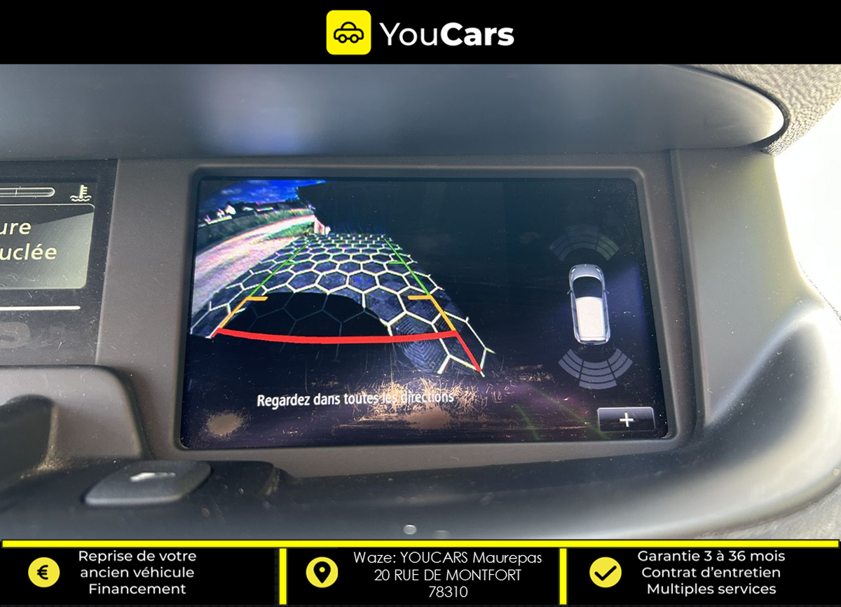 RENAULT Grand Scenic BOSE Phase 2 1.2 TCe 131 cv ENTRETIEN RENAULT - CAMERA DE RECUL - GPS