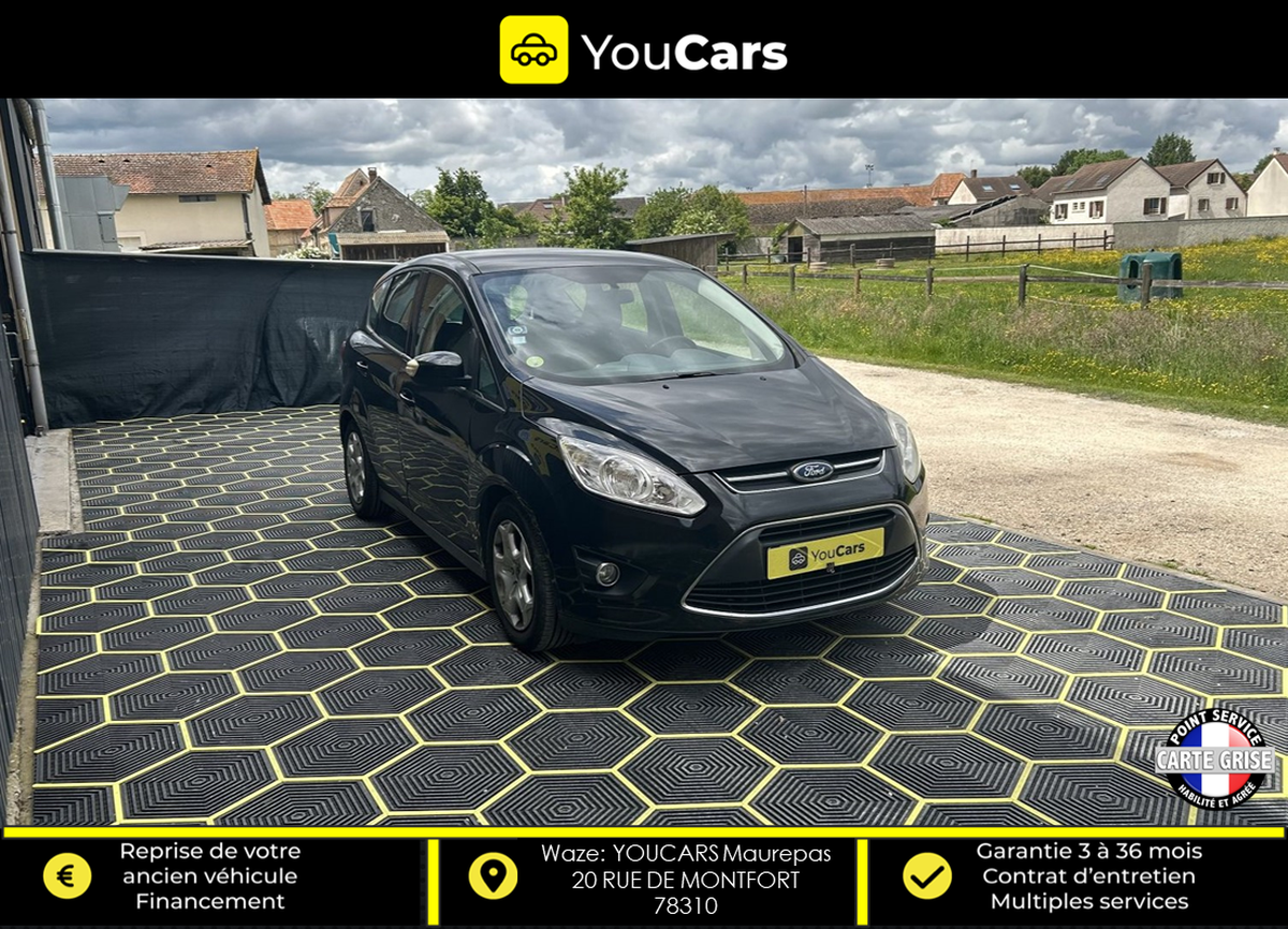 Ford C-max TREND 1.6 TDCi 115 cv RADAR DE RECUL AR - COURROIE DE DIST FAITE