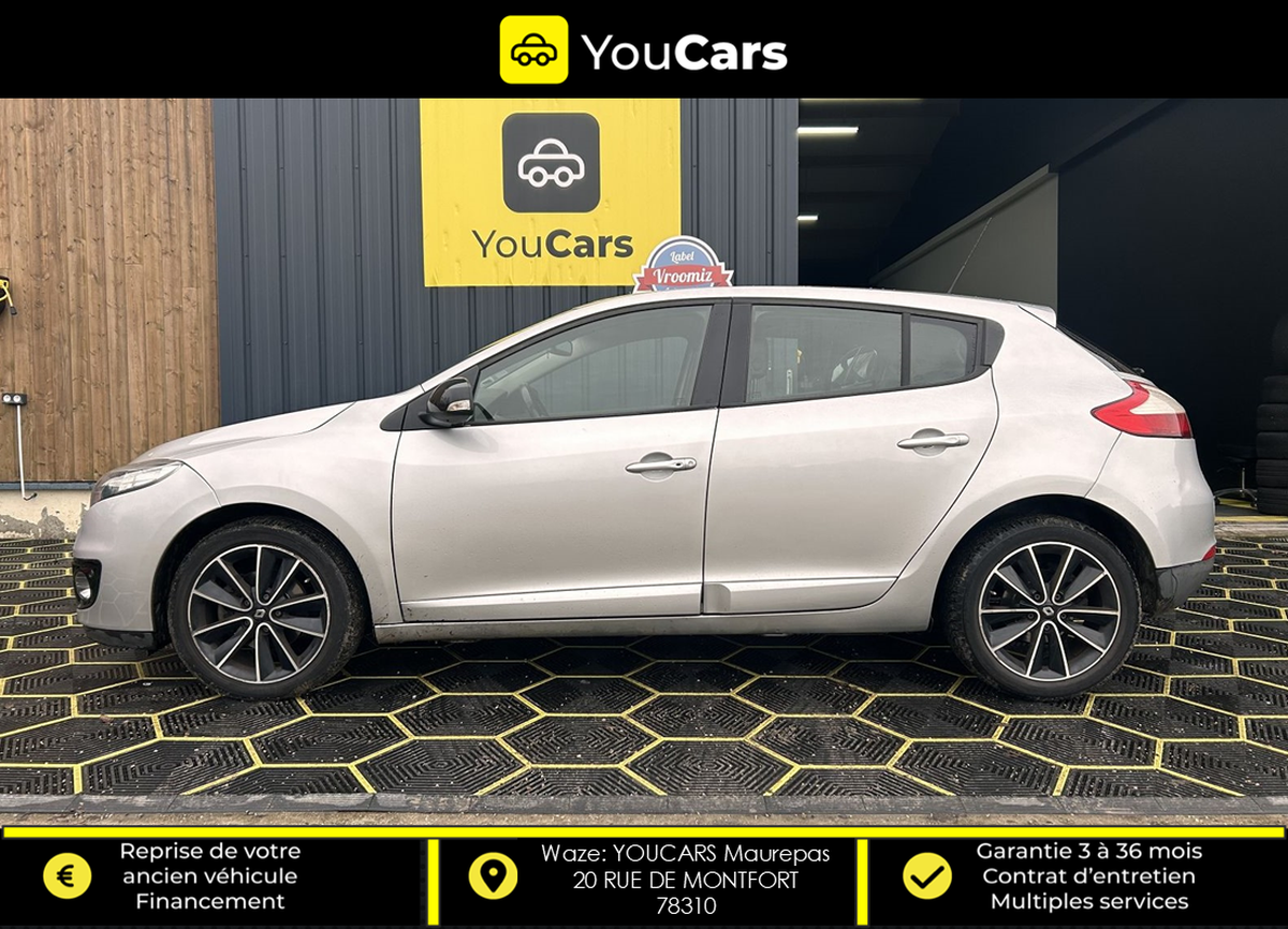 RENAULT Megane 3 BOSE Hatchback 1.5 dCi EDC 110 cv GPS - RADAR DE RECUL