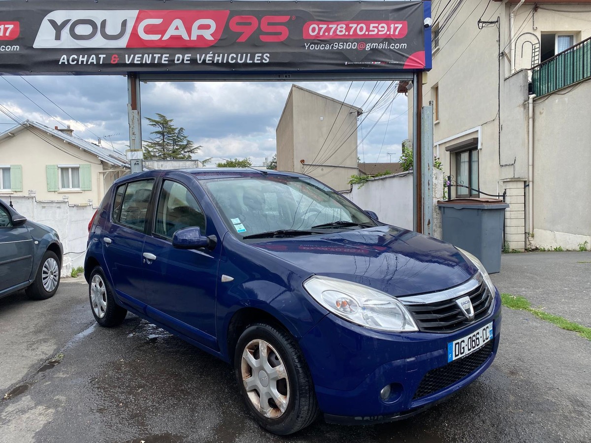 Dacia Sandero 98km 1.4 MPI 75 cv Lauréate PAYEZ EN 4 ou 10 fois