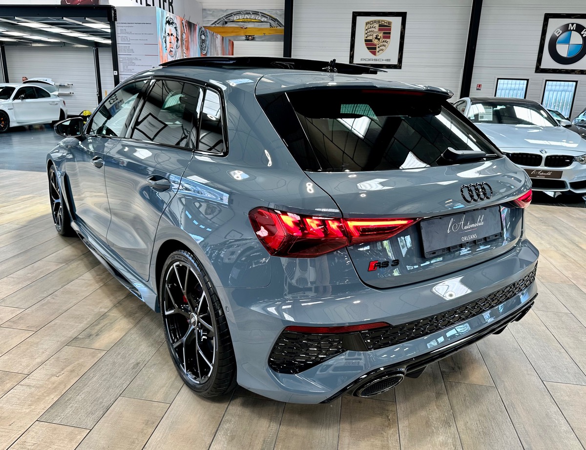 Audi RS3 2.5 TFSI 400 Quattro KEMORA + CERAMIQUE FULL OPTIONS 2023 l