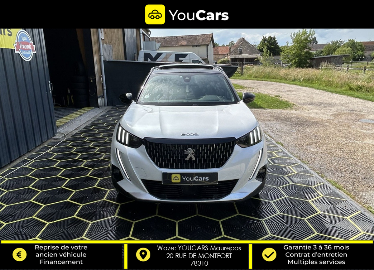 Peugeot 2008 GT 1.5 EAT8 130 cv TOIT OUVRANT - SYSTEME AUDIO FOCAL - SIEGES CHAUFFANTS