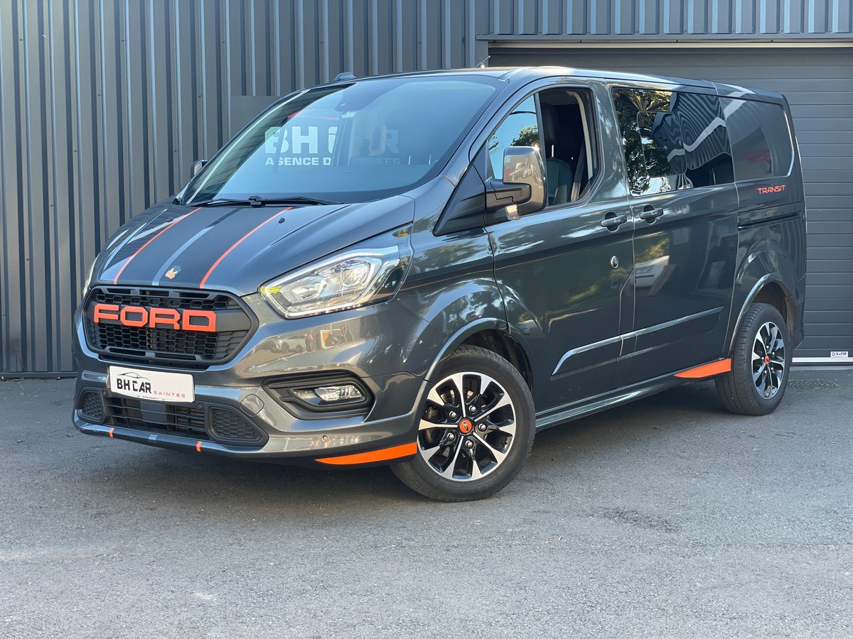 Image: Ford Transit Custom 2.0 185ch L1H1 SPORT BVM - TVA RECUPERABLE