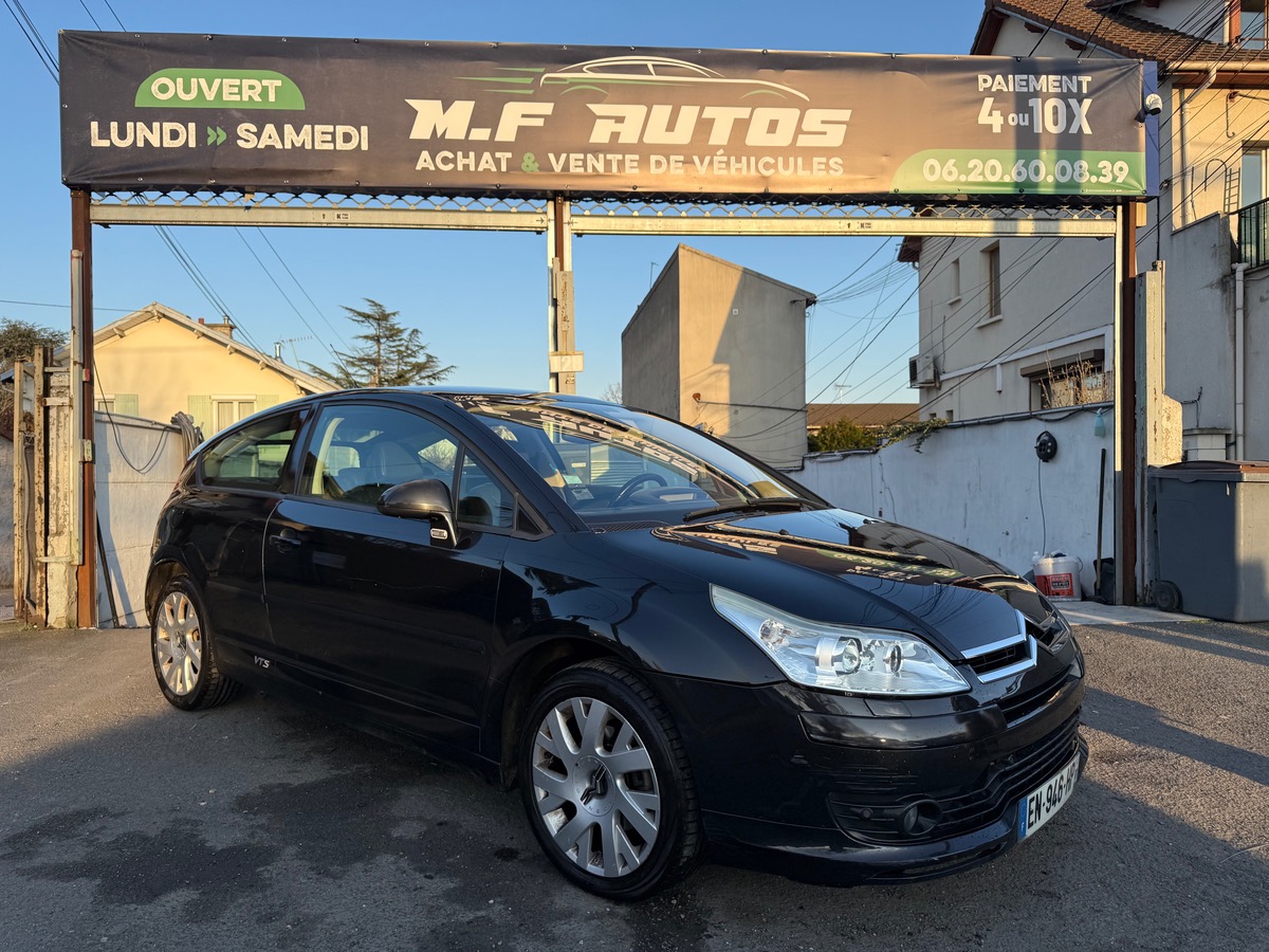 Citroen C4 Coupé Boîte Auto VTR CUIR CHAUFFANT GPS Radar PAYER. EN