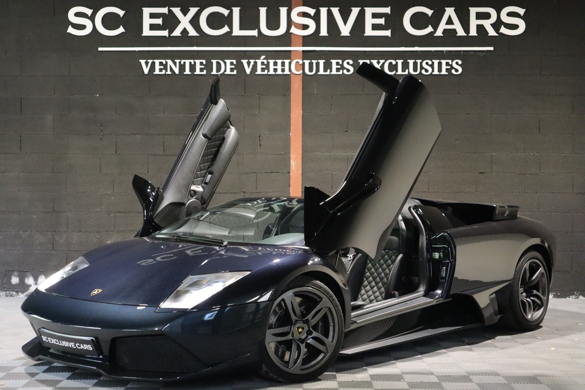 Lamborghini Murcielago Roadster LP640-4 640 CV V12 6.5 - Immat Française - Entretien à jour