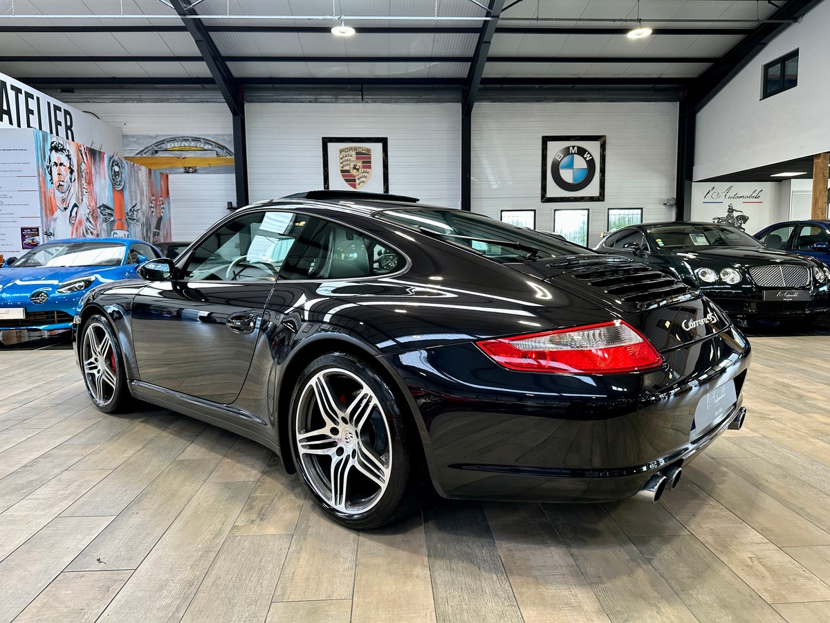 Porsche 911 Type 997 4S 3.8L 355 Echappement sport / Toit Ouvrant / BOSE / Boîte méca / PIWI OK