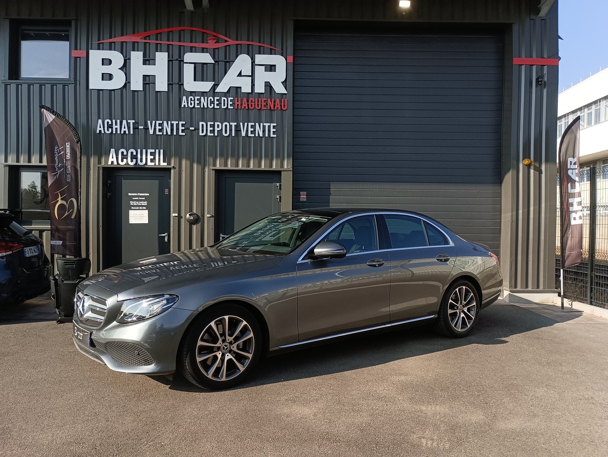 Image: Mercedes Benz CLASSE E 220 D 194CV 9 G-Tronic Fascination Cuir toit ouvrant Burmester Origine France