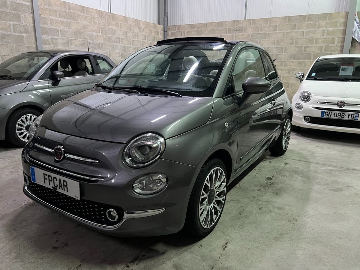 Fiat 500C 1.2 69cv CABRIOLET STAR / GPS / CLIM AUTO / FEUX A