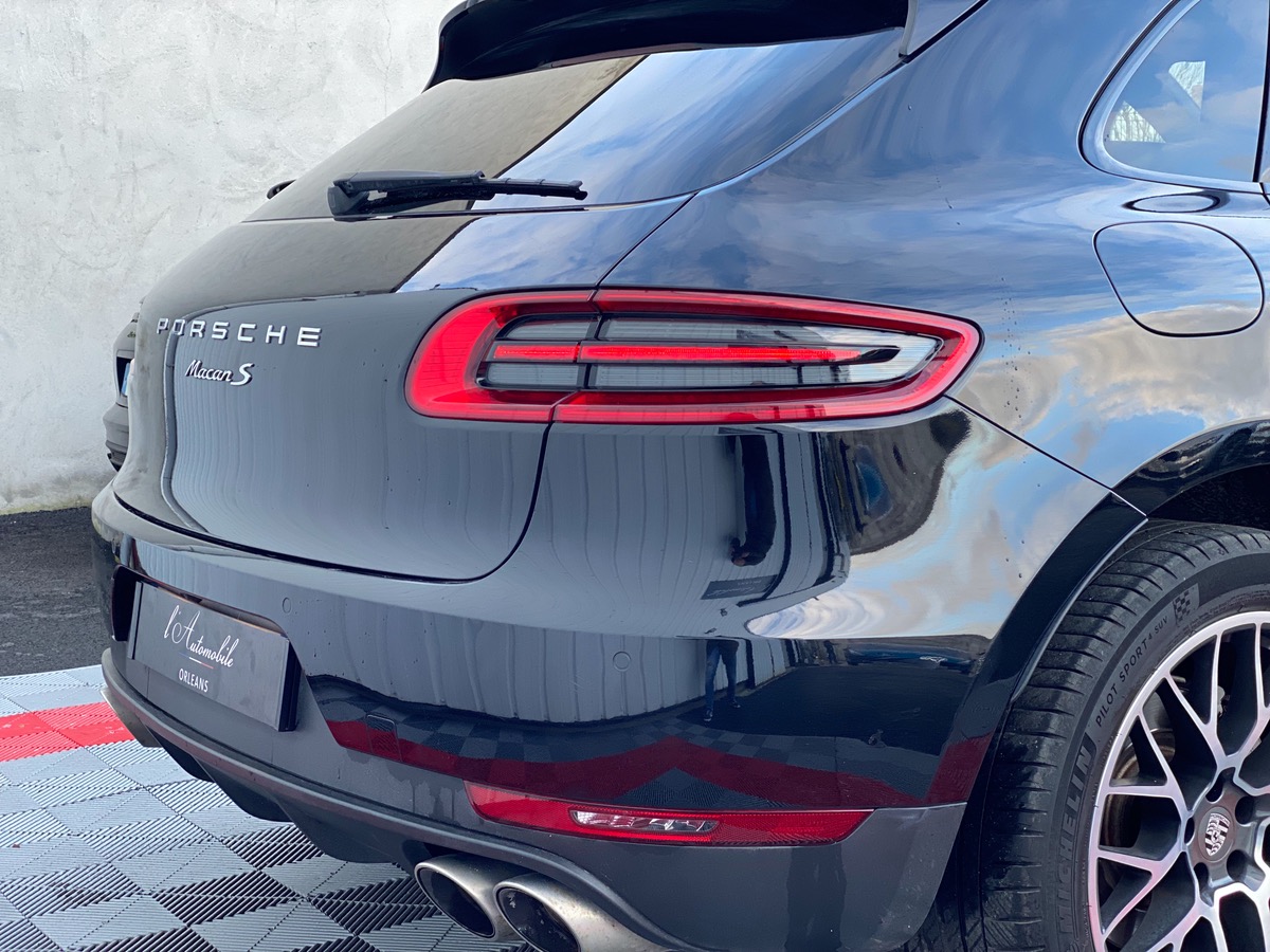 Porsche Macan S 3.0 V6 258cv TO/CAM360°/CHRONO