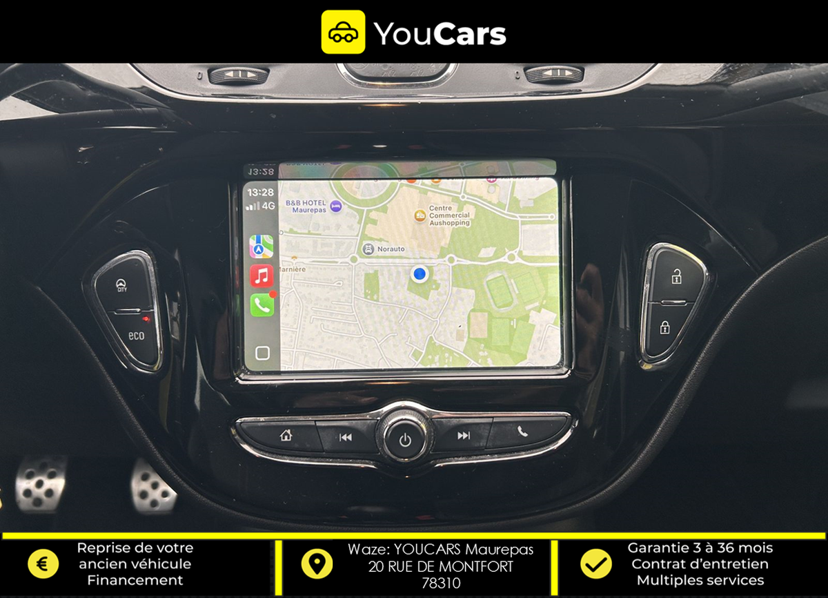 Opel Corsa BLACK EDITION 5 Portes 1.4 i 100 cv CARPLAY - RADAR DE RECUL AR