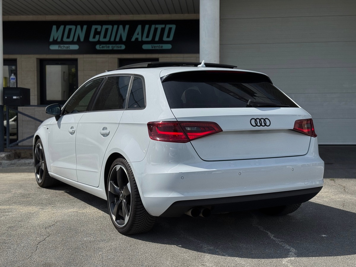 Audi A3 Sportback Sline 8V 1.8 TFSi S-Tronic7 180 cv - Boîte auto - Toit Ouvrant