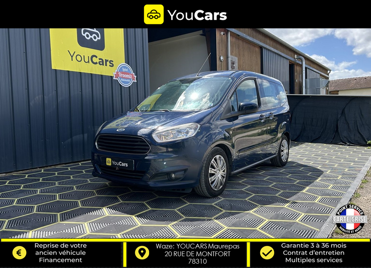 Ford Tourneo Courier 1.5 TDCi Combi court 75 cv ENTRETIEN FORD - GPS