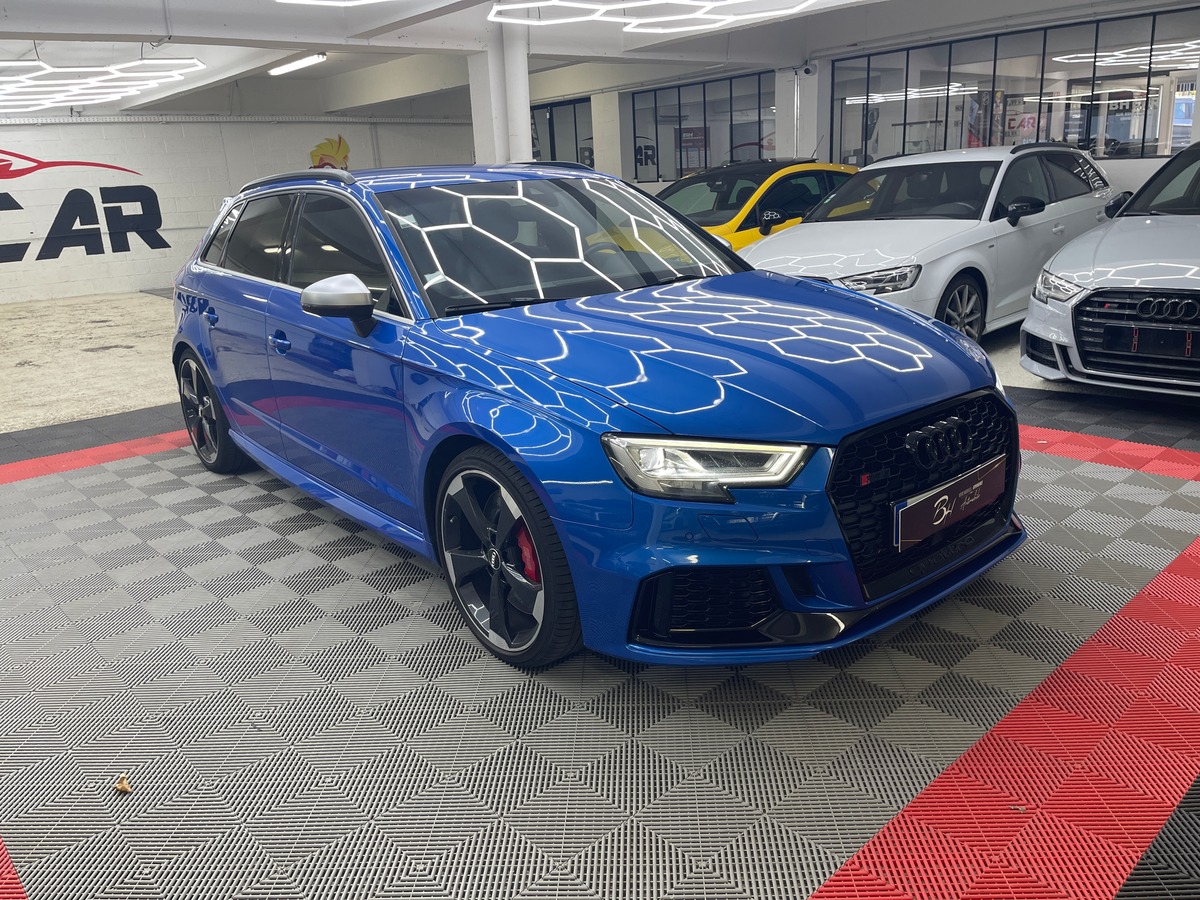 Image: Audi RS3 Sportback - PHASE 2 - 2.5 TFSI 400 CH - Quattro -  IMMAT FR - VIRTUAL/B&O/MATRIX