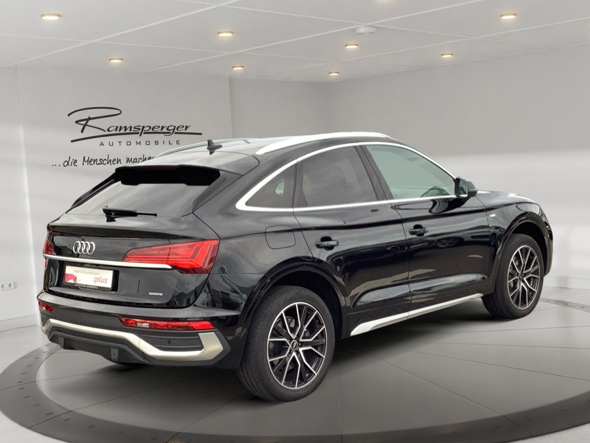 Audi Q5 Sportback 55 TFSI e 367ch S line quattro S tronic 7/Caméra/CarPlay/Jantes 20'' AudiSport