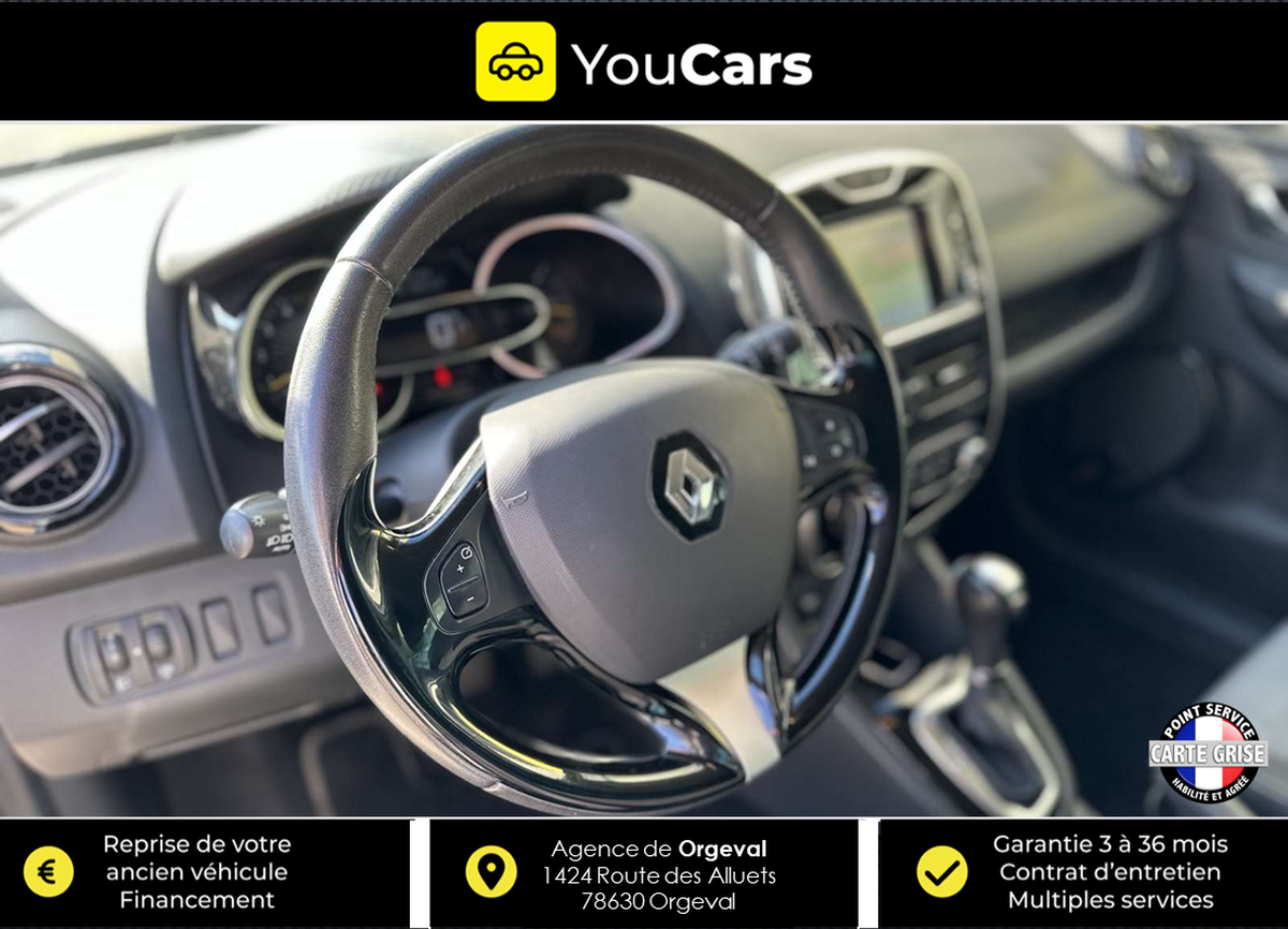 Renault Clio 4 1,5 dci 90cv GT line - boite auto
