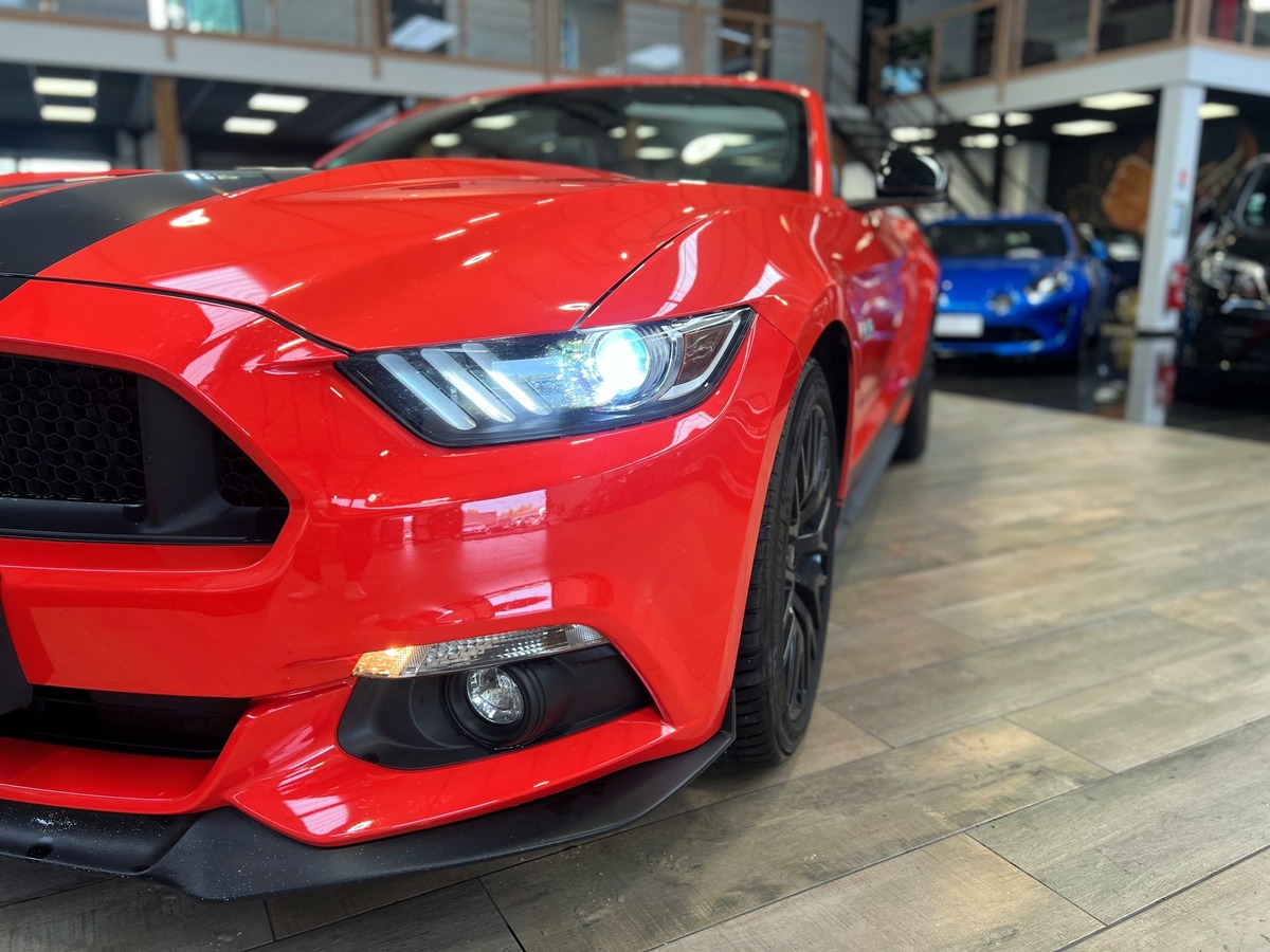 Ford Mustang CABRIOLET VI GT 5.0 V8 421 ORANGE BVA