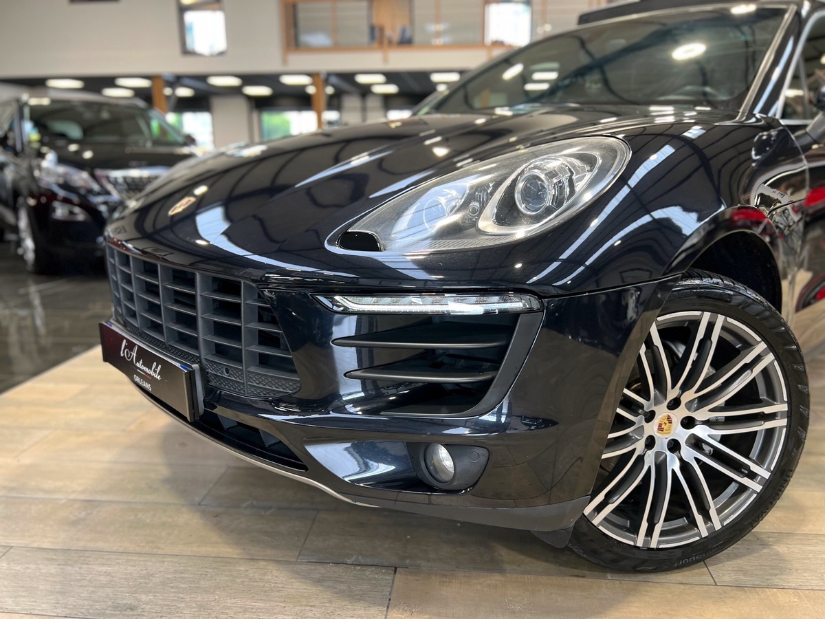 Porsche Macan S DIESEL 3.0 V6 258 PDK7 TOIT PANO/ATTELAGE/BOSE