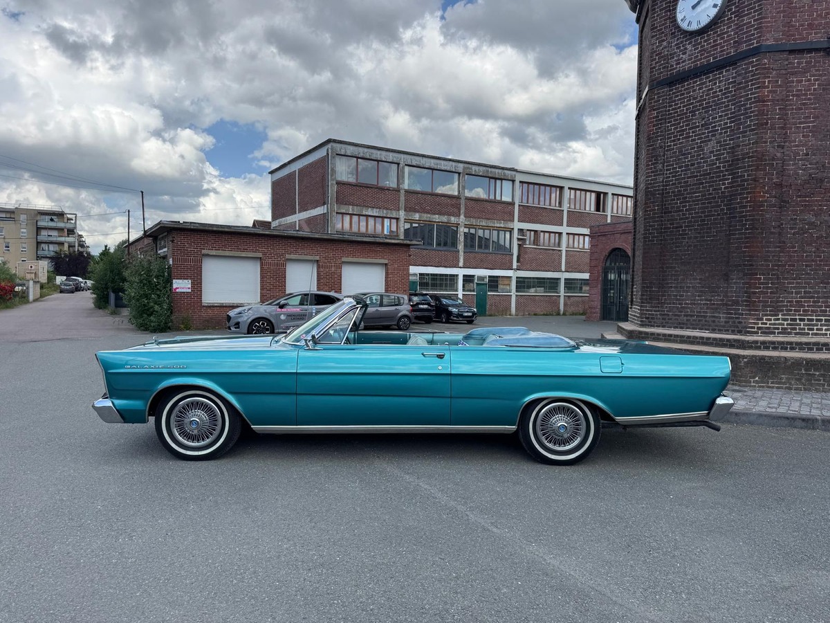 Ford Galaxie 500 V8 352 Ci 1965 CABRIOLET Génération 3