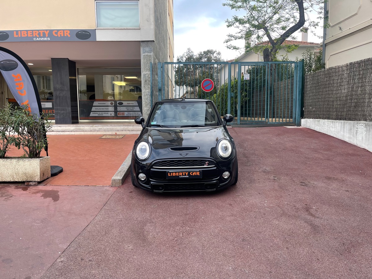 Mini Cabrio cooper s 192 CV / JANTES GP / BLACK