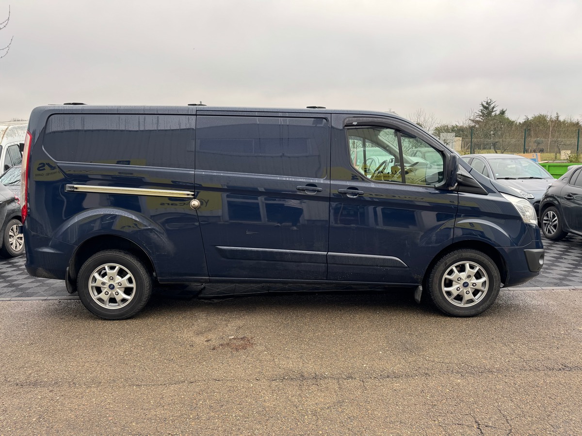 Ford TRANSIT CUSTOM pack sport 2.2 l’tdci 155 cv bv6 - 1ERE MAIN - CAMERA DE RECUL - RADAR DE RECUL