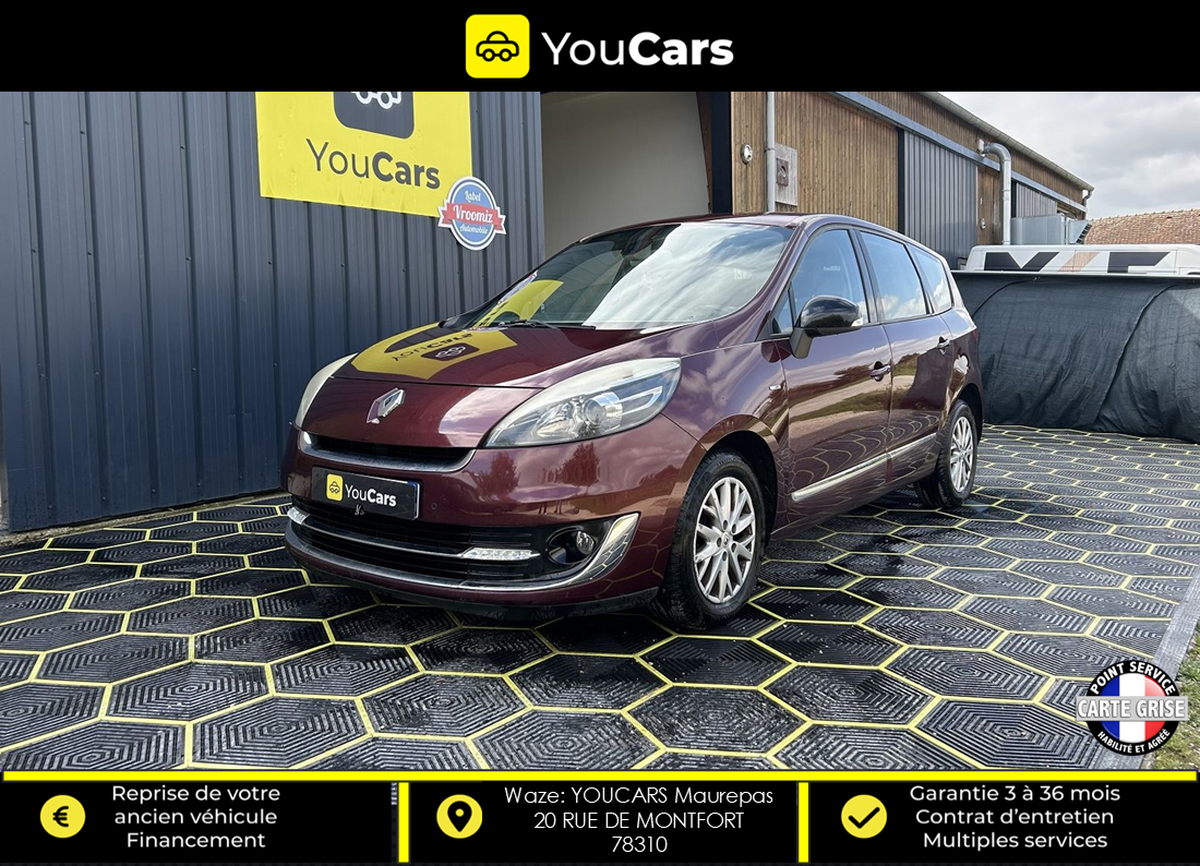 RENAULT Grand Scenic BOSE III Phase 2 1.6 dCi 130 cv INTERIEUR SEMI CUIR - RADAR DE RECUL AV/AR