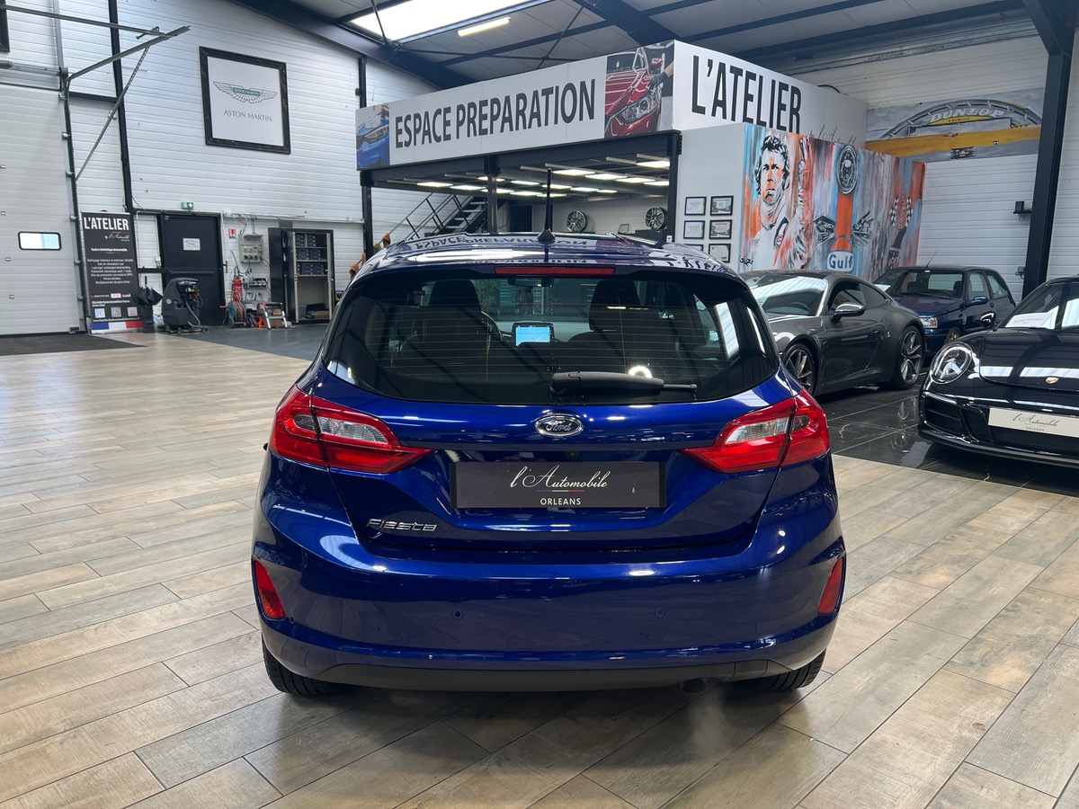 Ford Fiesta VI 1.0 ECOBOOST 100 ch S&S BVA DEEP IMPACT BLUE /GPS/CAMERA/BLUETOOTH/