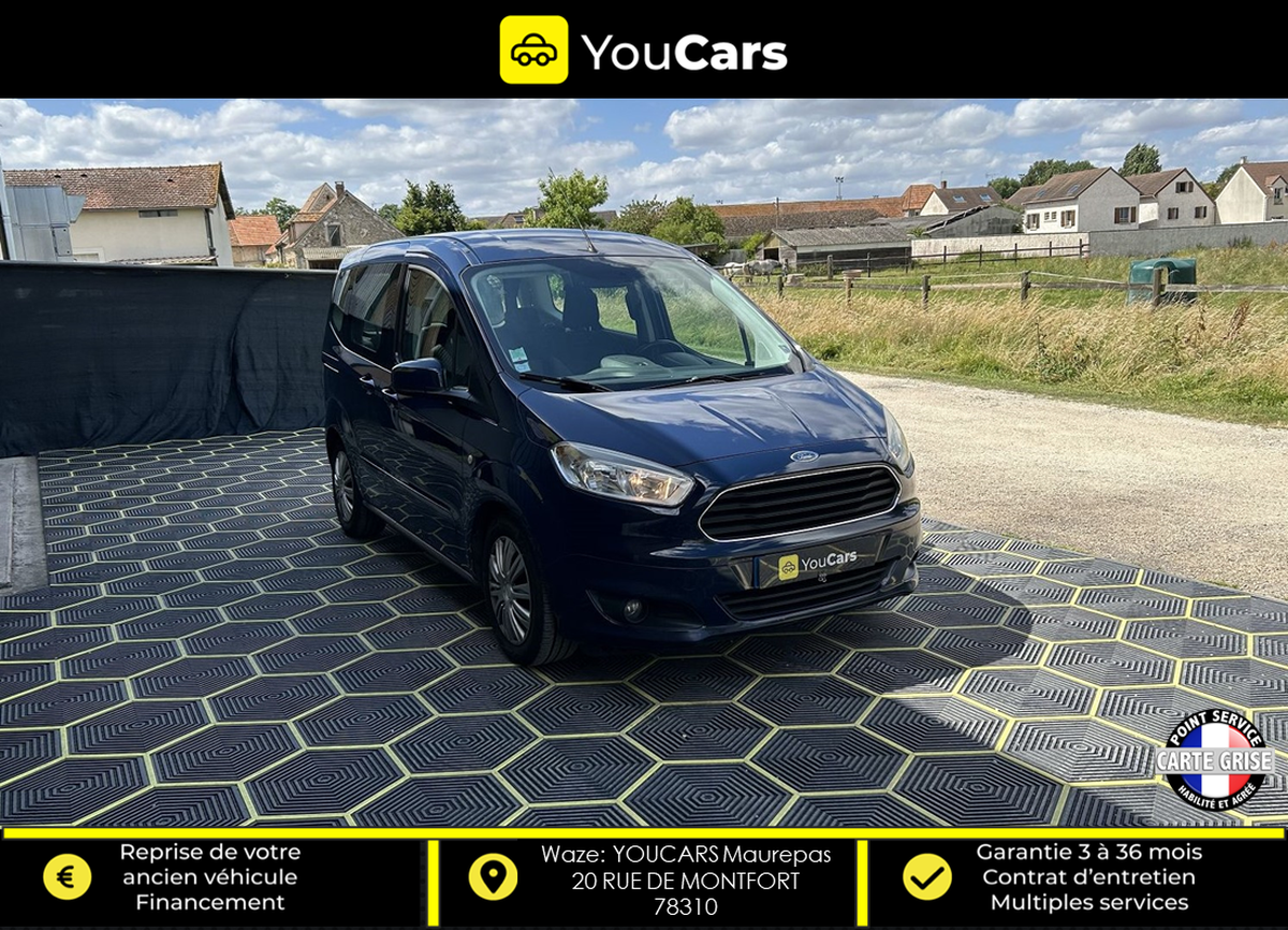 Ford Tourneo Courier 1.5 TDCi Combi court 75 cv ENTRETIEN FORD - GPS