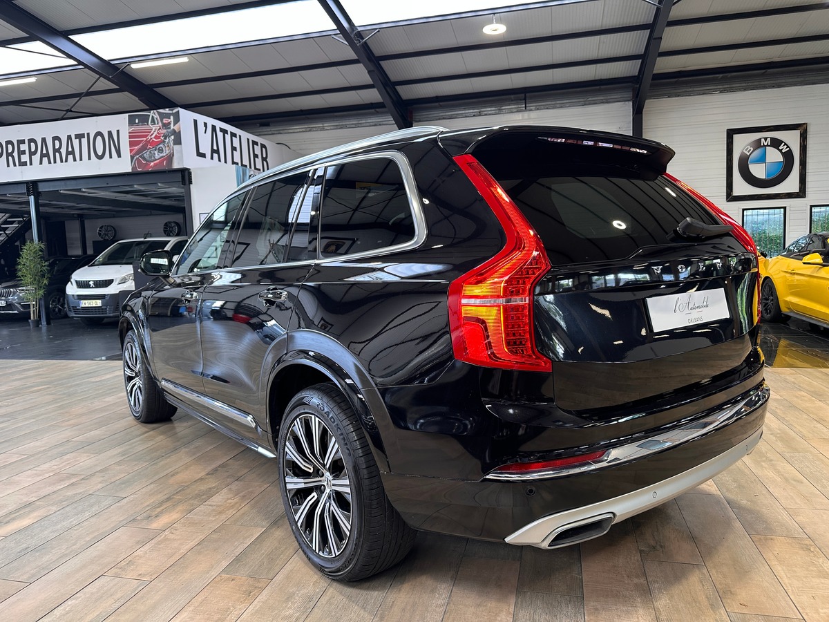 Volvo XC90 T8 Inscription Luxe AWD - 7 places  - 303 + 87ch  - 1ère main - OPTIONS +++