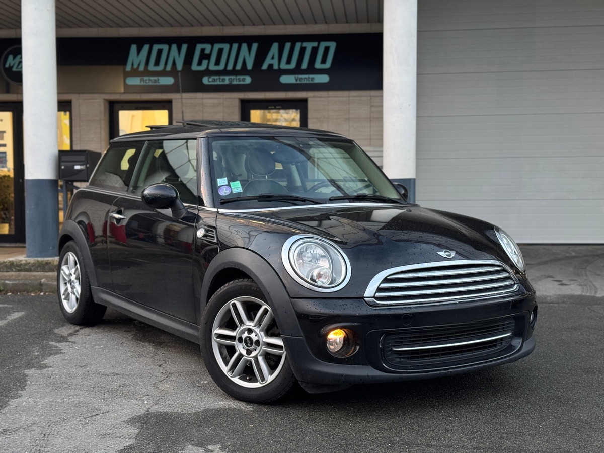 Mini Cooper (R56) Pack Chili 1.6 122 cv Toit ouvrant / Sellerie cuir