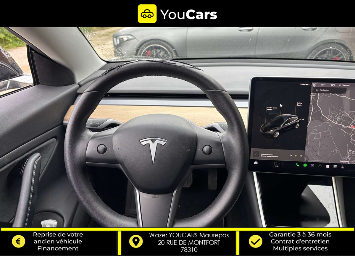Tesla Model 3 Long Range Dual Motor AWD 462 cv PREMIERE MAIN TVA RECUPERABLE IMMATRICULE FRANCAISE