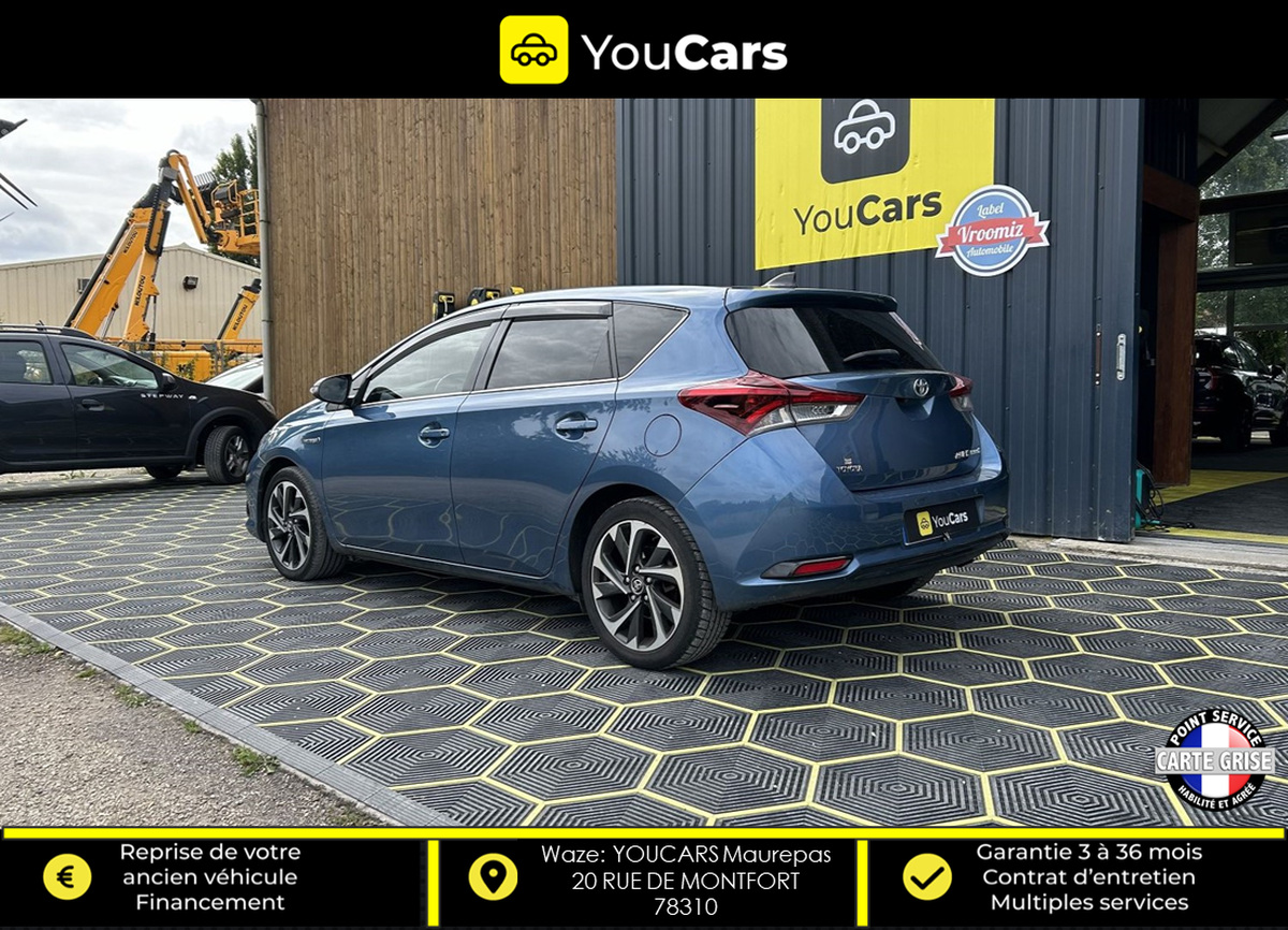 Toyota Auris DESIGN Hatchback 1.8 VVT-i Hybride 99 cv TOIT PANORAMIQUE - CAMERA DE RECUL