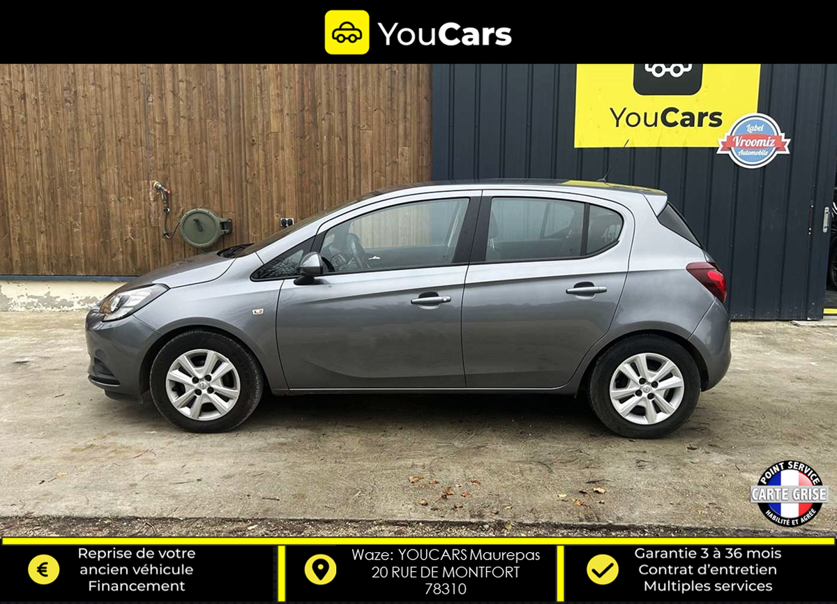 Opel Corsa V 1.0 ECOTEC TURBO 90 CV ENJOY / ENTRETIEN A JOUR / BLUETOOTH